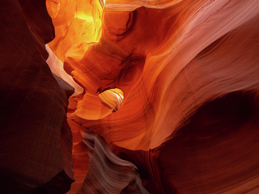 Antelope Canyon Glow Photograph by Wesley Aston