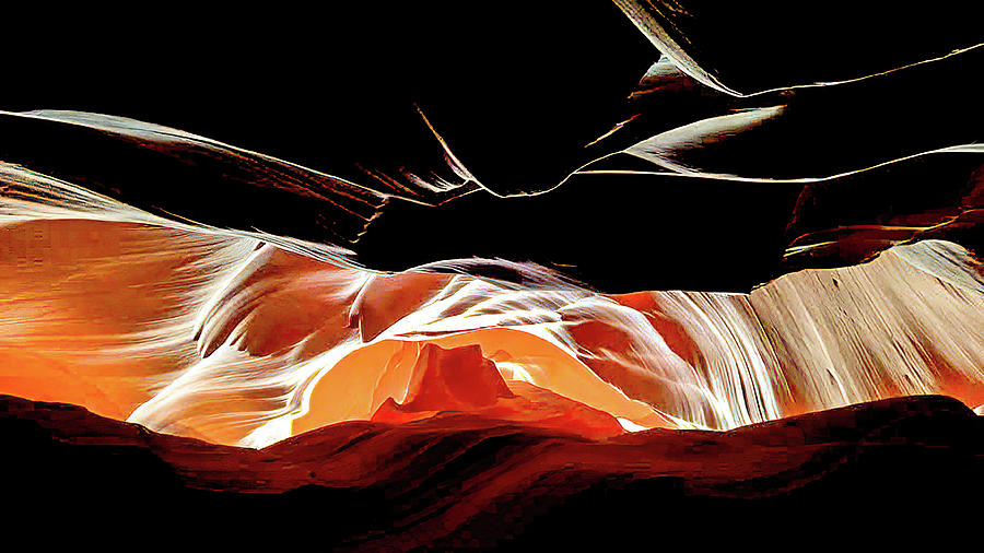 Antelope Canyon I Photograph by George Harth