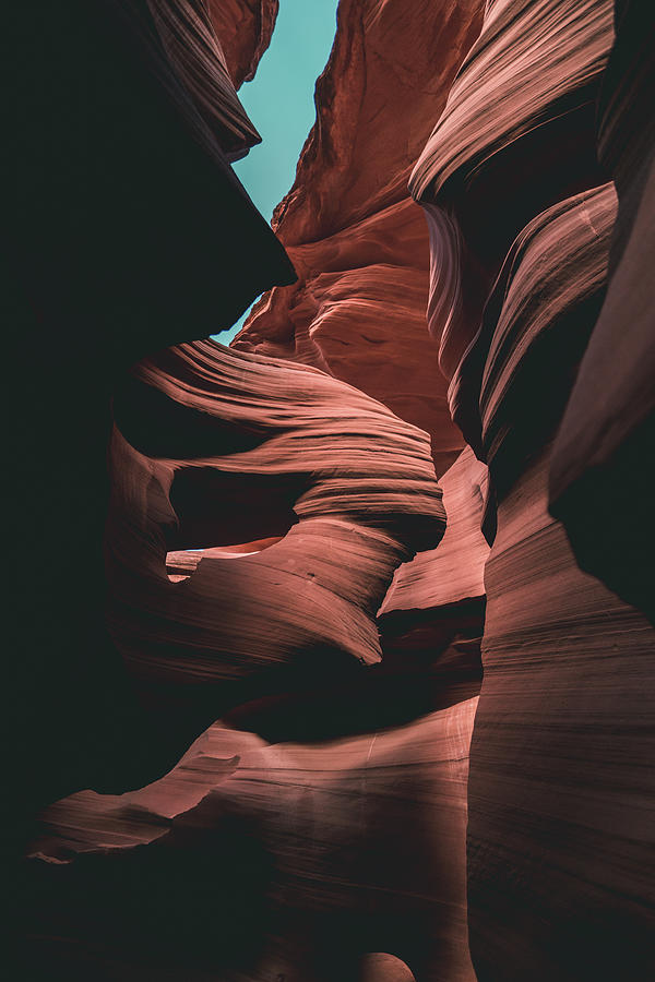Antelope Canyon Lady in the Wind Photograph by Jonathan Trieu Nguyen