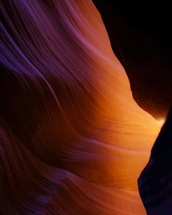 Antelope Canyon light Photograph by Photography by KO
