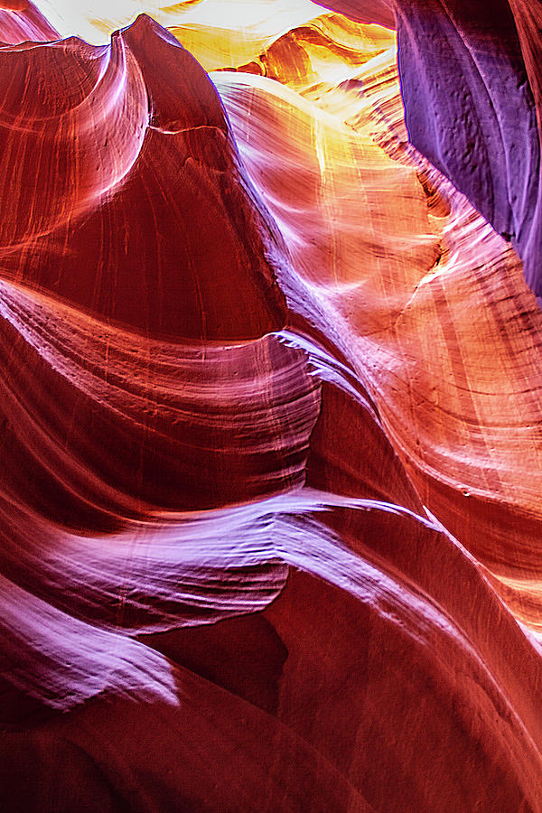 Antelope Hall of Light Series #14 - Page, Arizona, USA - 2011 New 1/10 Photograph by Robert Khoi
