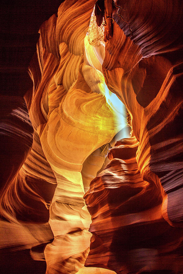 Antelope Hall of Light Series #13 - Page, Arizona, USA - 2011 New 1/10 Photograph by Robert Khoi