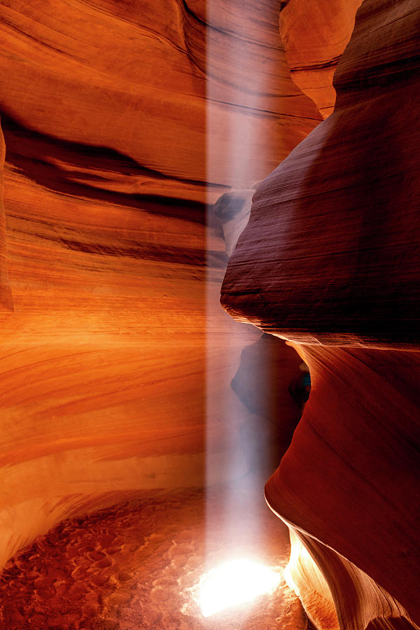 Antelope Hall of Light Series #16 - Page, Arizona, USA - 2011 New 1/10 Photograph by Robert Khoi