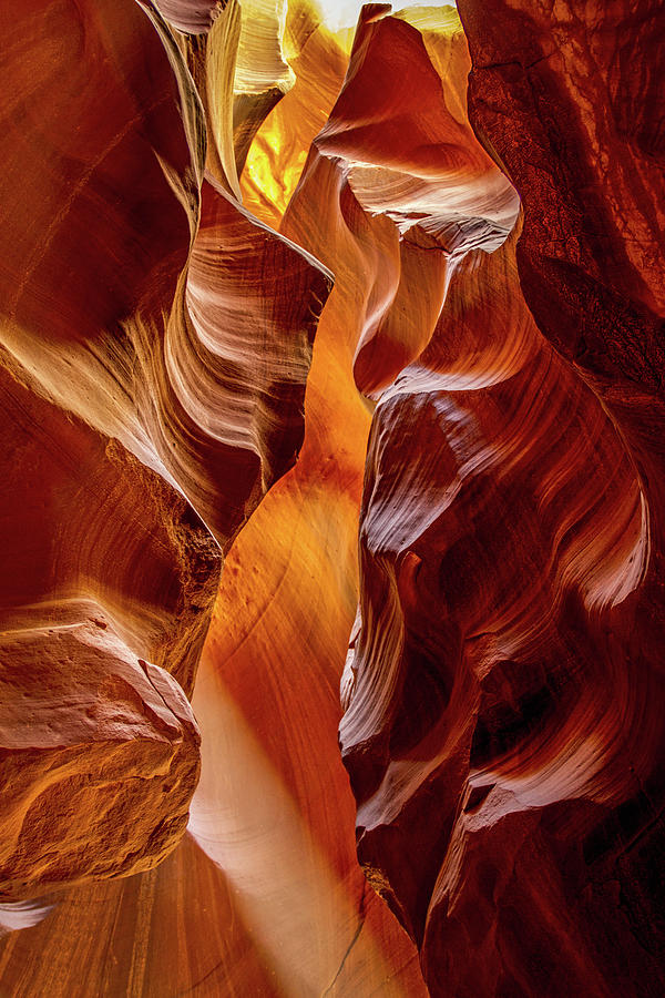 Antelope Hall of Light Series #7 - Page, Arizona, USA - 2011 3/10 Photograph by Robert Khoi