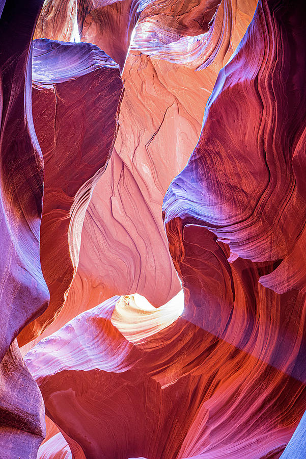 Antelope Canyon Photograph - Antelope Rays by Marla Brown