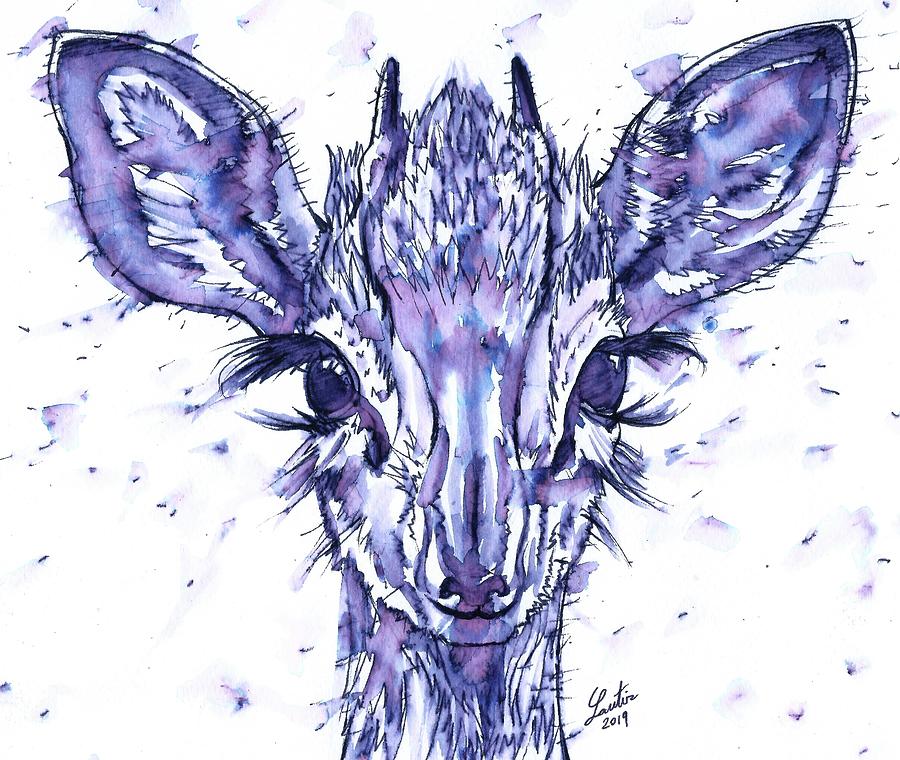 ANTELOPE - watercolor and ink portrait.1 by Fabrizio Cassetta ANTELOPE - watercolor and ink portrait.1 by Fabrizio Cassetta