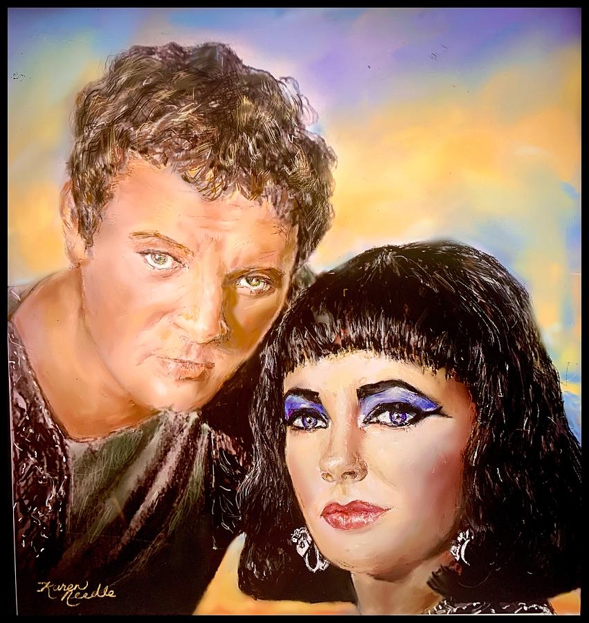 Anthony and Cleopatra Painting by Karen Needle
