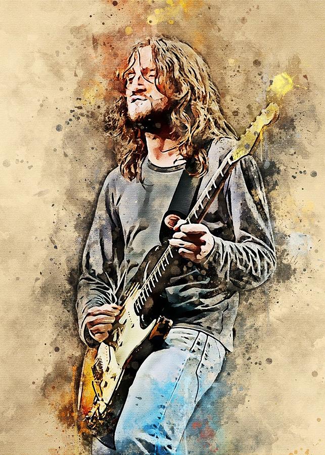 Anthony Frusciante Digital Art by Kha Dieu Vuong - Fine Art America