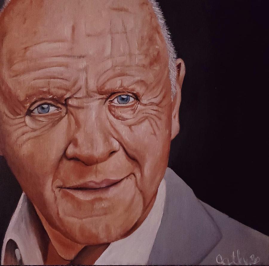 Anthony Hopkins Painting by Cathy Jones - Fine Art America