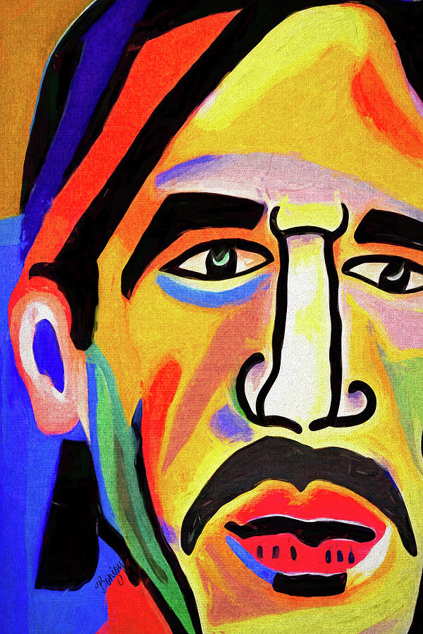 Anthony Kiedis Digital Art by Bonny Puckett