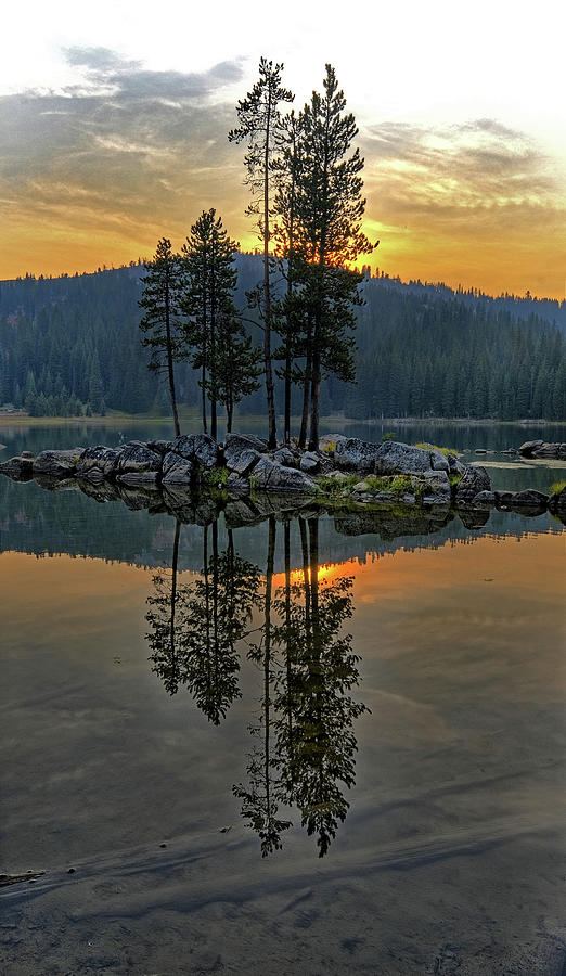 Anthony Lake Reflection Photograph