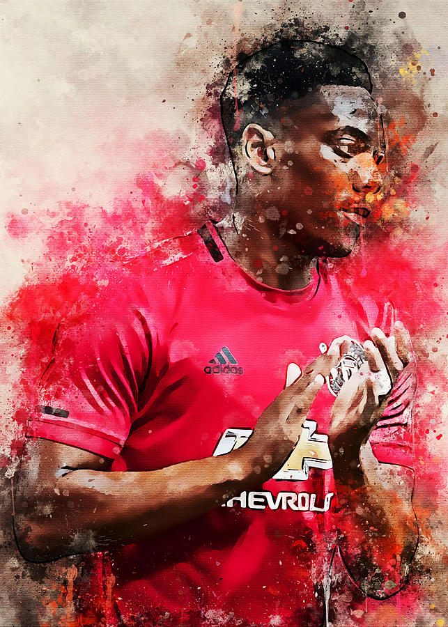 Anthony Martial Poster Morgan Moorhead Tapestry - Textile by Parker ...