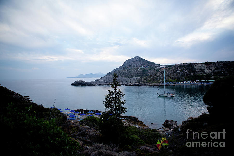 Anthony Quinn Bay - Rhodes Photograph by Rich S
