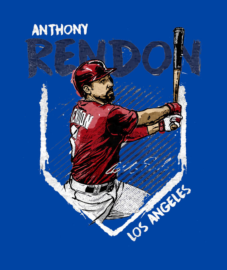 Anthony Rendon Base Digital Art By Kelvin Kent Fine Art America 