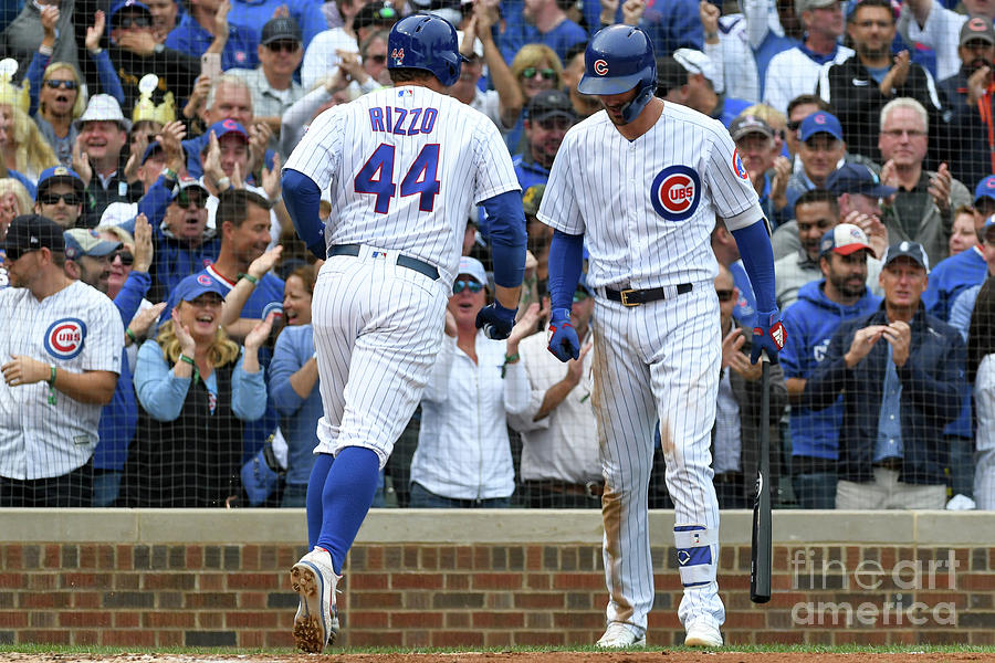 Anthony Rizzo and Kris Bryant Photograph by David Durochik Anthony Rizzo and Kris Bryant Photograph by David Durochik