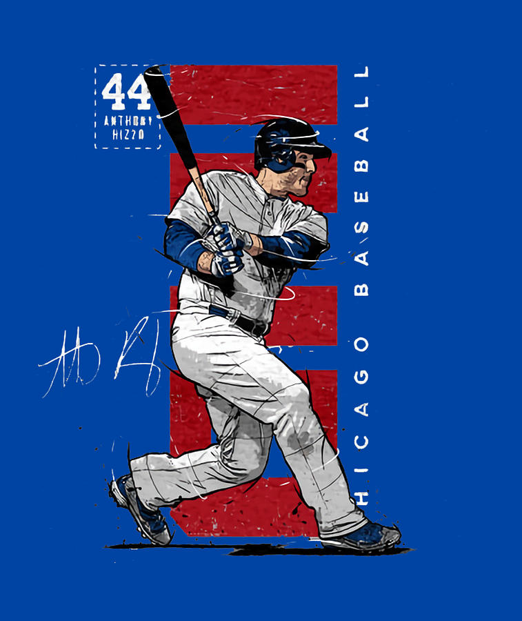 Anthony Rizzo Vertical Digital Art by Kelvin Kent | Fine Art America