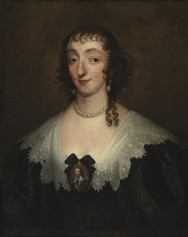 Anthony van Dyck - Katherine Manners Painting by Les Classics - Fine ...