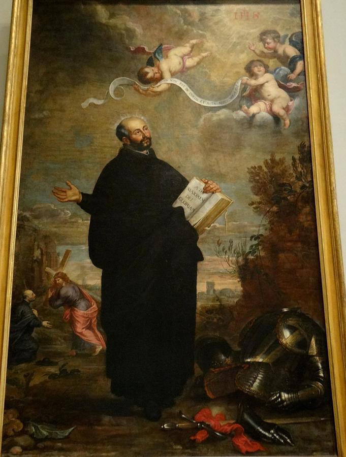 Anthony van Dyck - Saint Ignatius of Loyola Painting by Les Classics ...