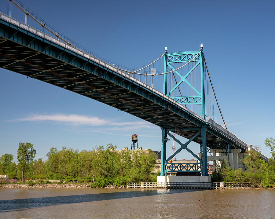 Anthony Wayne Bridge Toledo Ohio Photograph by Dan Sproul