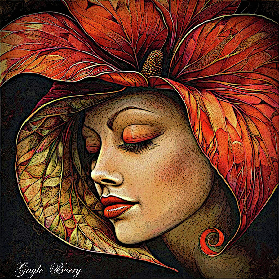 Anthurium Beauty Mixed Media by Gayle Berry - Fine Art America