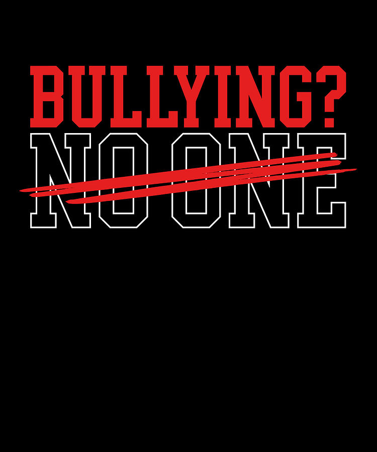 Anti Bullying Gift Bullying No One Stop Bullying Gift Drawing by Kanig ...