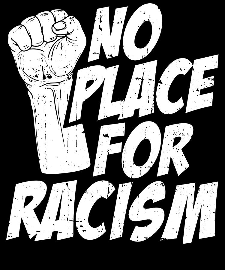 Anti Racism Equality Human Justice Black Rights Anti Racism Digital Art ...