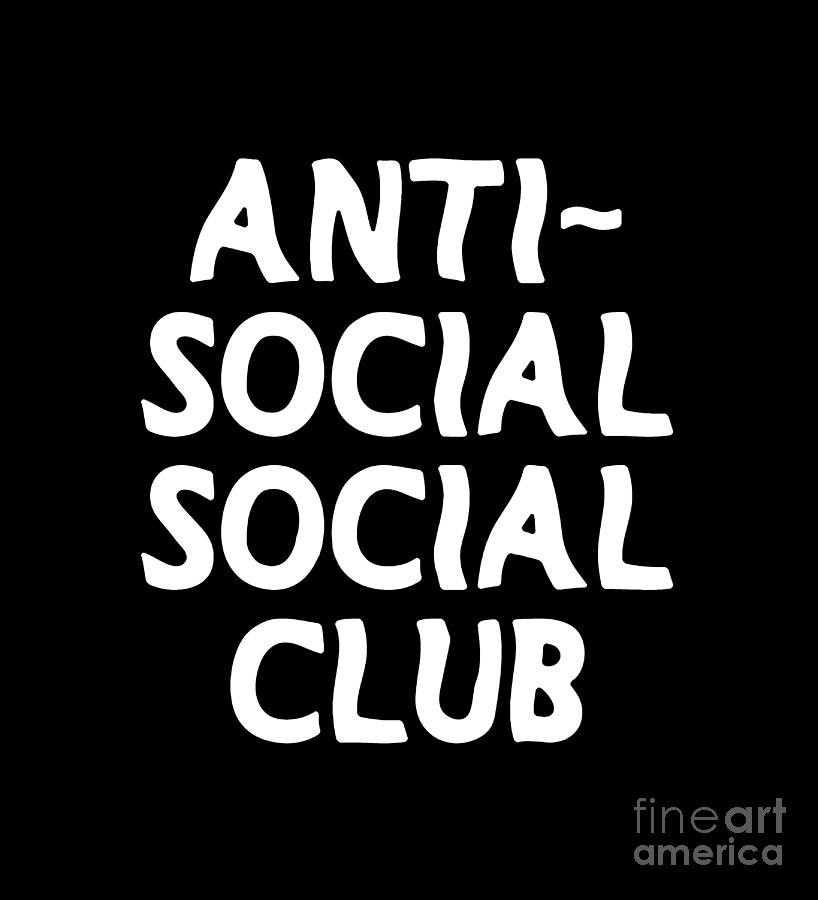 Anti Social Digital Art by Robert Myrie | Fine Art America