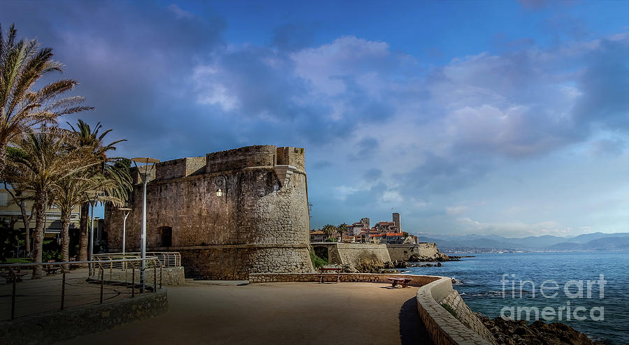 Antibes Fort On The Mediterranean Sea, France 2 Photograph by Liesl Walsh