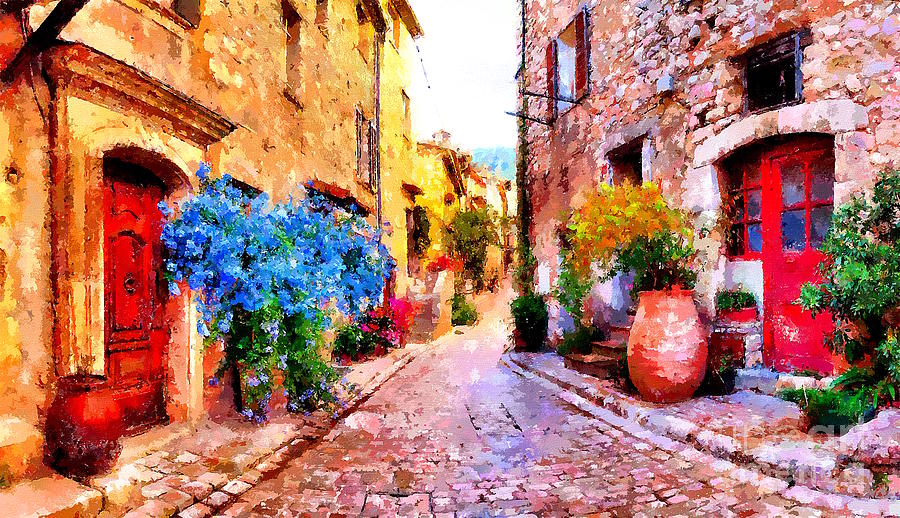 Antibes Digital Art By Jerzy Czyz - Fine Art America