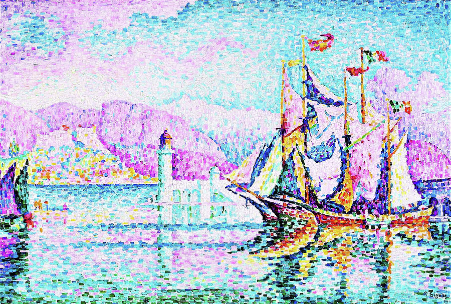 Antibes, Morning - Digital Remastered Edition by Paul Signac