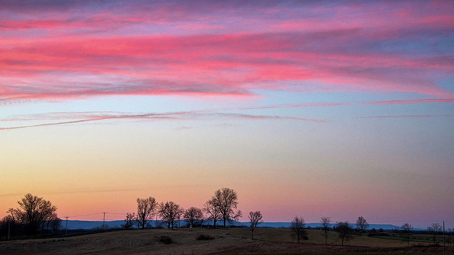 Antietam Sunset Photograph by Robert Fawcett