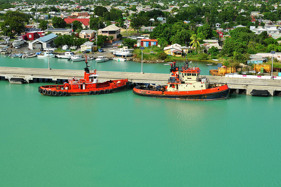 Antiguan Tugboats Photograph by Luke Moore
