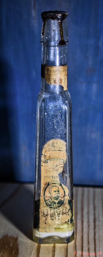 Antique Apothecary Bottle Circa 1800s Photograph by Rene Vasquez