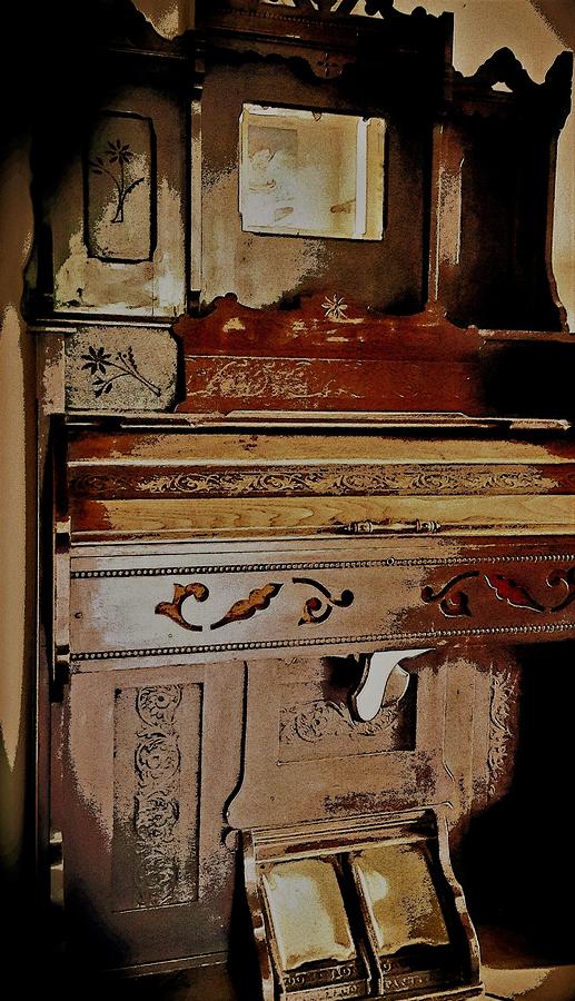 Antique Bowmanville Piano Photograph by Loraine Yaffe