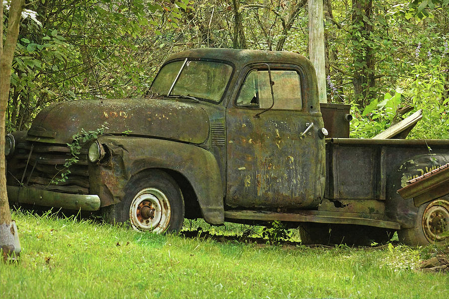 Antique Chevy Truck Photograph by Robert Tubesing - Fine Art America