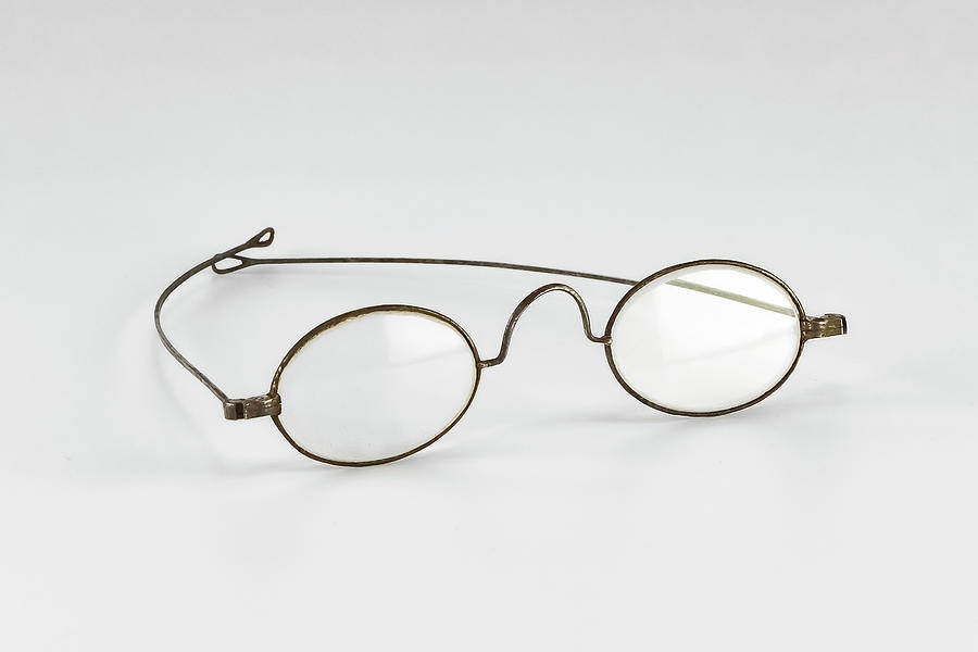 Antique Eye Glasses Photograph by Jack R Perry