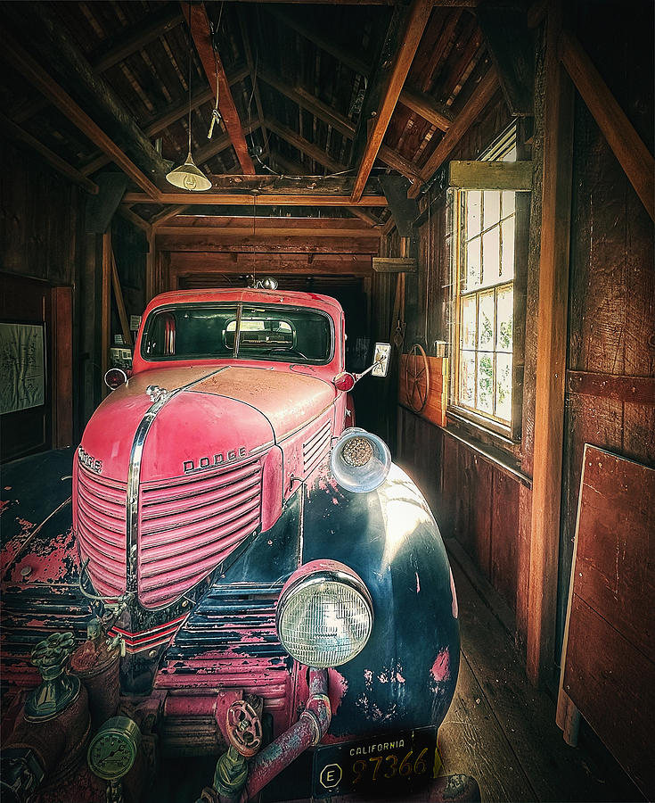 Antique Fire Truck Photograph by Steph Gabler - Fine Art America