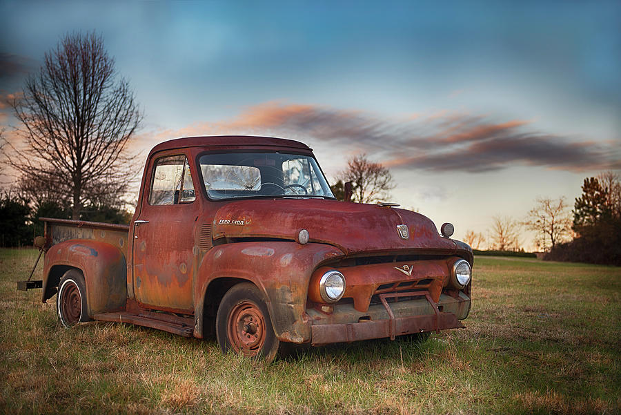 Antique Ford F100 Photograph