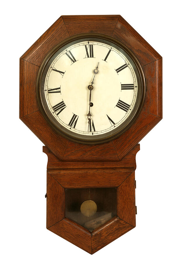 Antique Grandfather Clock Photograph by TheCrimsonMonkey