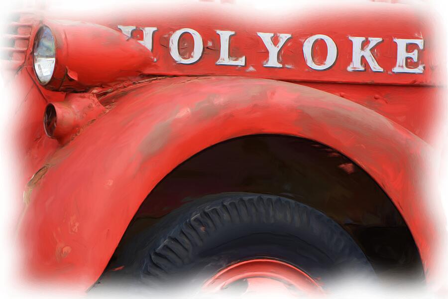 Antique Holyoke Fire Truck Photograph by Mike Martin