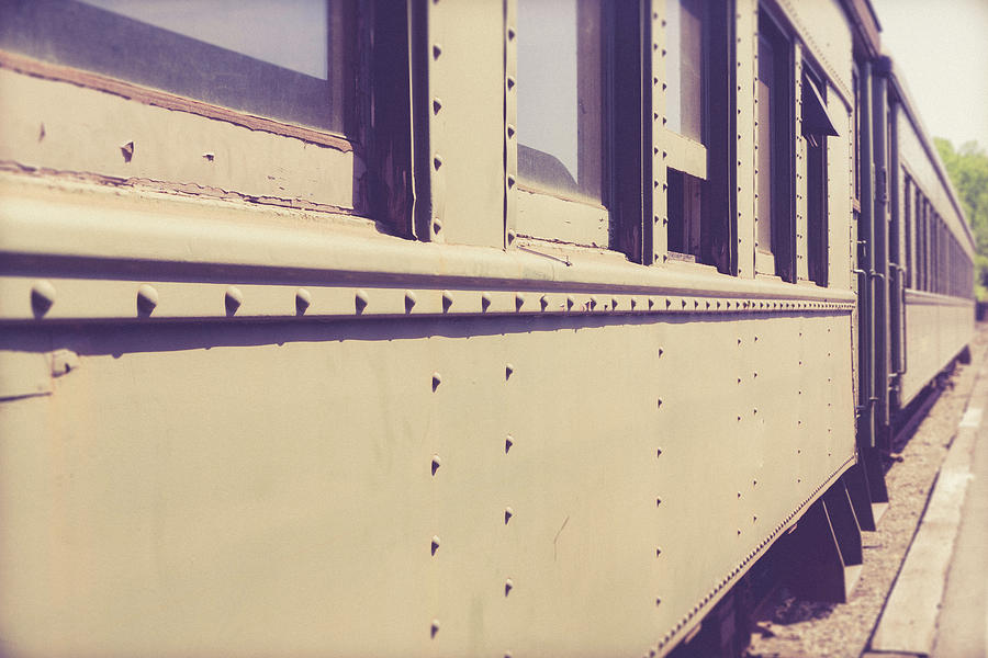 Antique Passenger Train Car Photograph by Kyle Lee