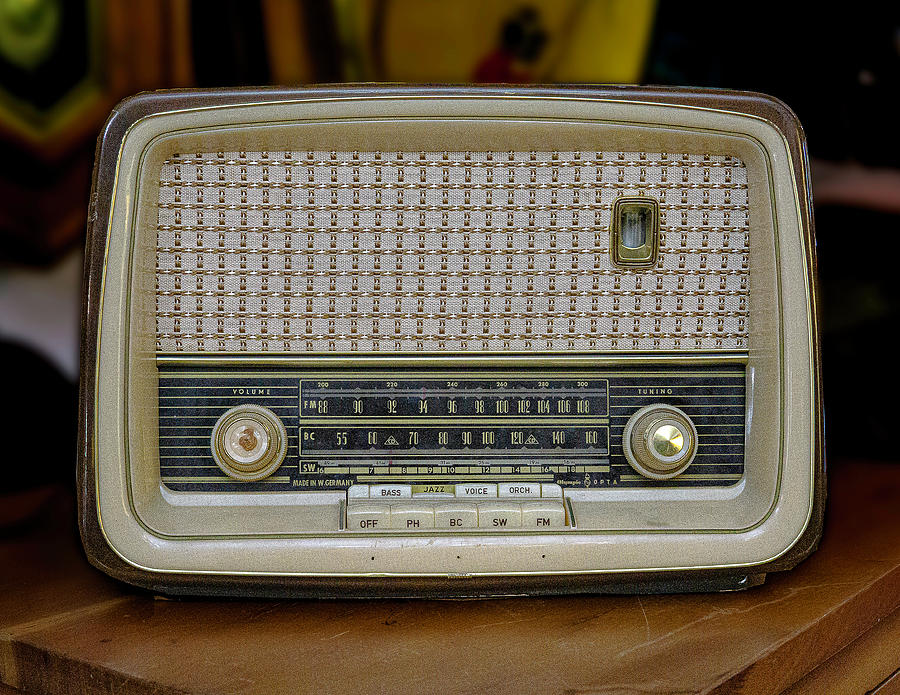 Antique Radio Photograph