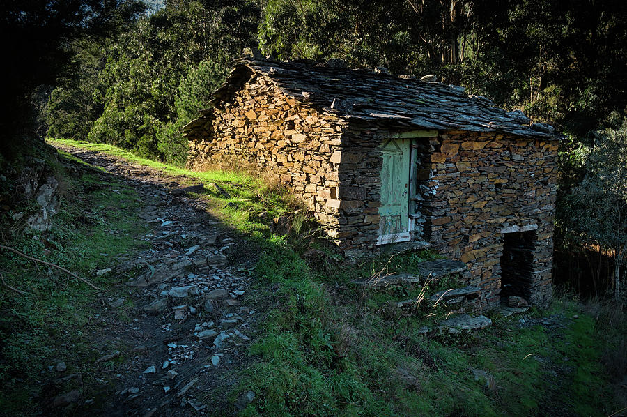 Antique schist house near Piodao Photograph by Angelo DeVal