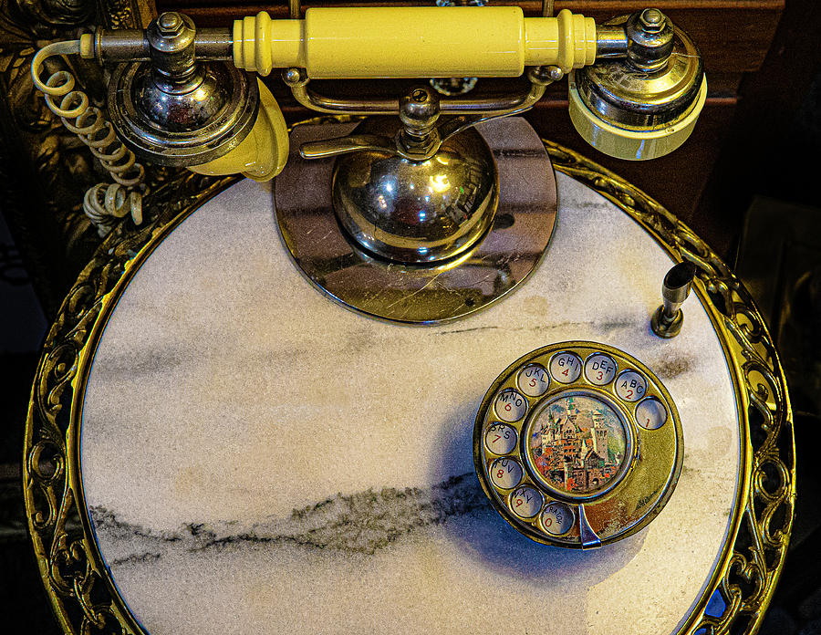 Antique Telephone Photograph by David Morehead