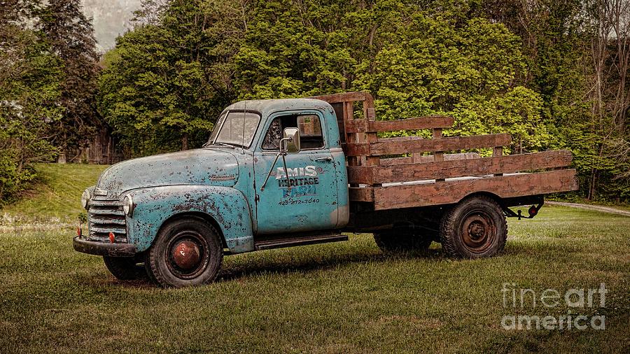 Antique Truck Photograph by Laurinda Bowling