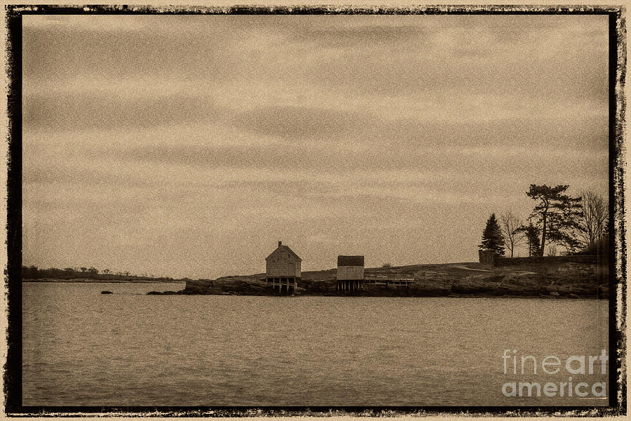 Antiqued Fishermans Point Photograph