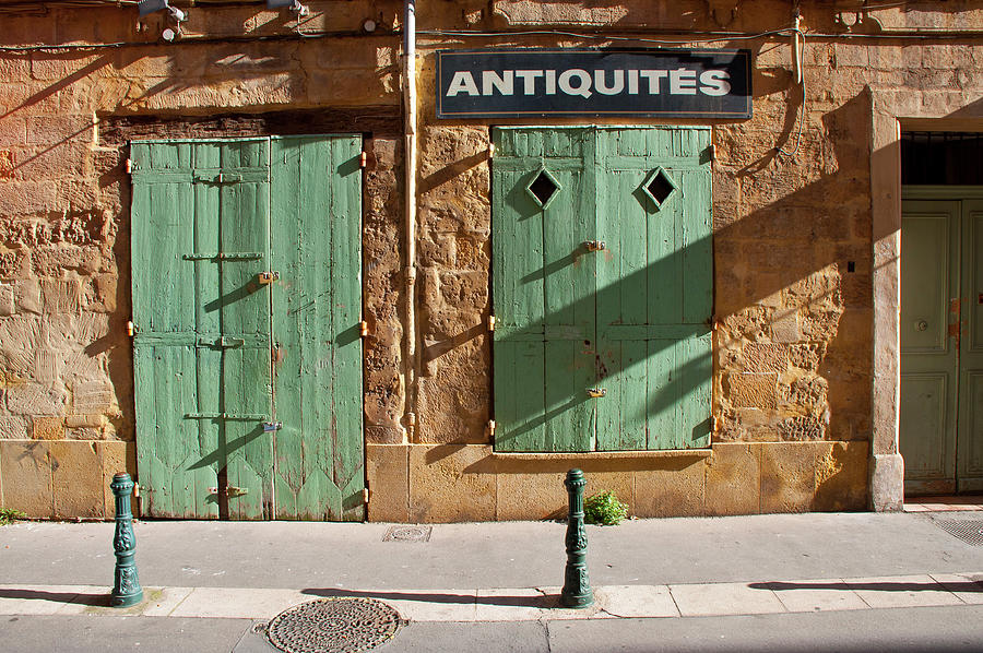Antiques - Aix-en-Provence, France Photograph by Denise Strahm