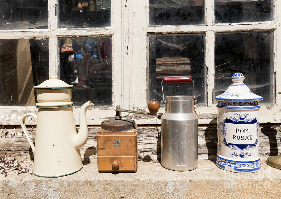 Antiques for sale Photograph by Bryan Attewell