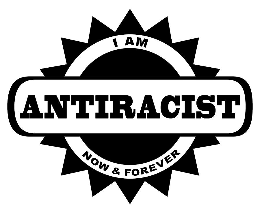Antiracist Now and Forever Black Digital Art by LaSonia Ragsdale