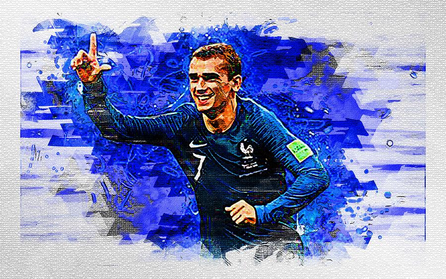 Antoine Griezmann Fff France National Soccer Footballers French ...